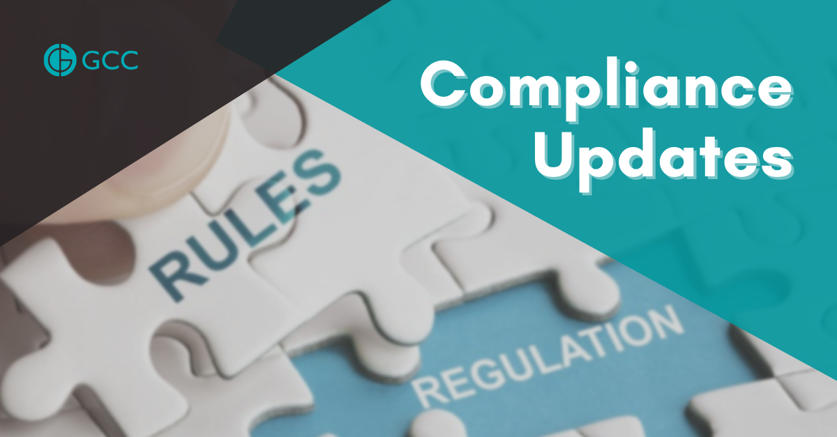 Compliance updates